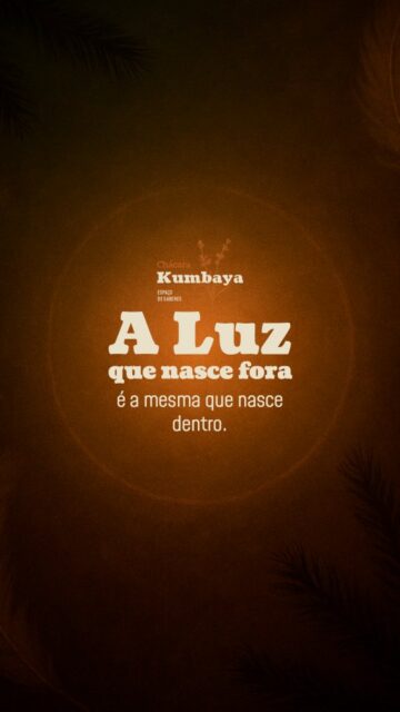 ✨ A luz que nasce fora é a mesma que nasce dentro.
Que este seja um tempo de silenciar o excesso,
reconhecer o que já habita em você
e permitir que essa luz se expanda com verdade, presença e simplicidade.
Se essa mensagem tocou seu coração,
salve para lembrar nos dias em que o mundo parecer barulhento 🌿
#presençaplena
#autoconhecimento
#consciência
#bemestar
#vidaemconsciência